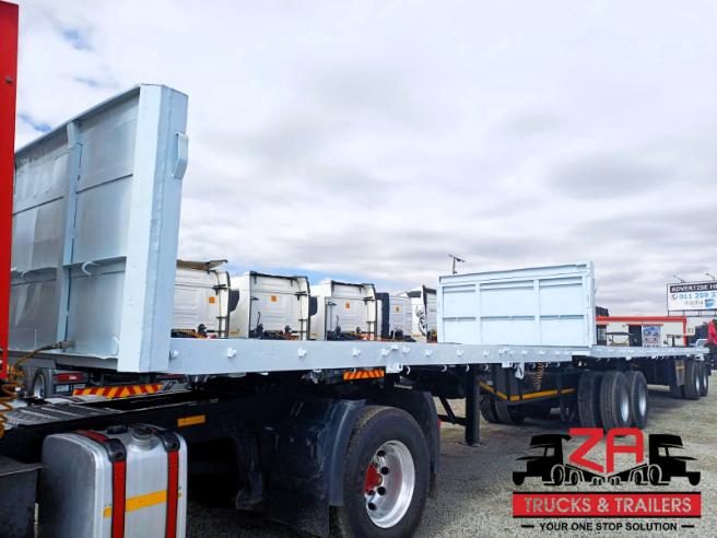 1996 HARTLAND SUPERLINK FLAT DECK TRAILER #53121